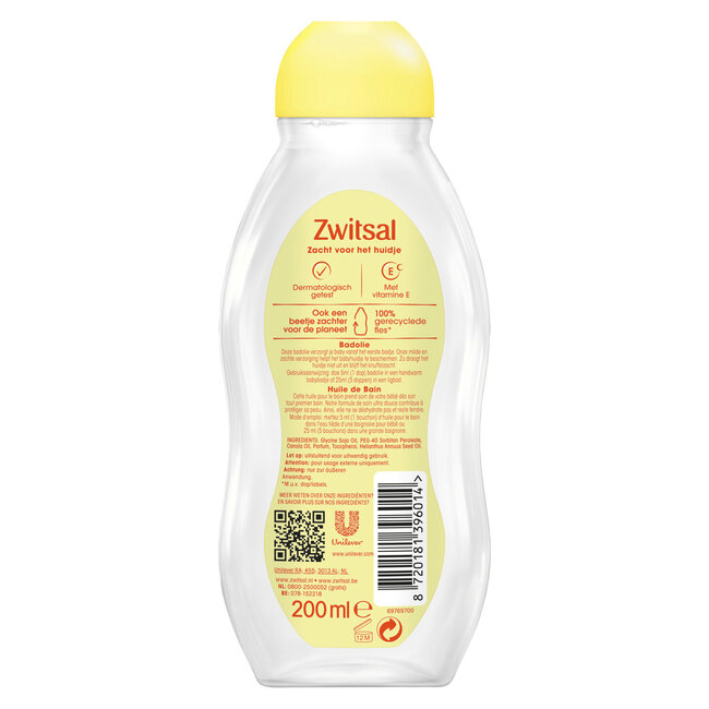 Zwitsal - Badolie - 200 ML