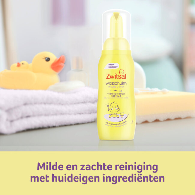 Zwitsal - Baby Wasschuim - Huidvriendelijk - 200ml