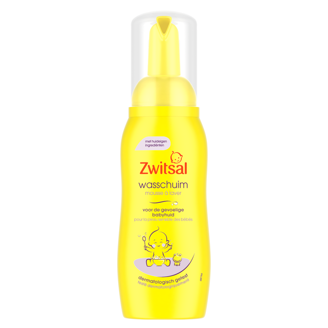 Zwitsal Zwitsal - Baby Wasschuim - Huidvriendelijk - 200ml