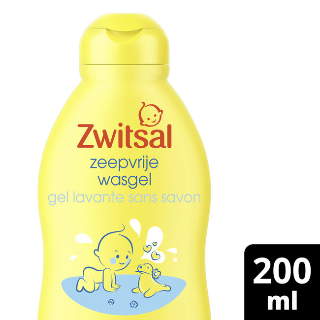 Zwitsal - Zeepvrije Wasgel - 200 ML