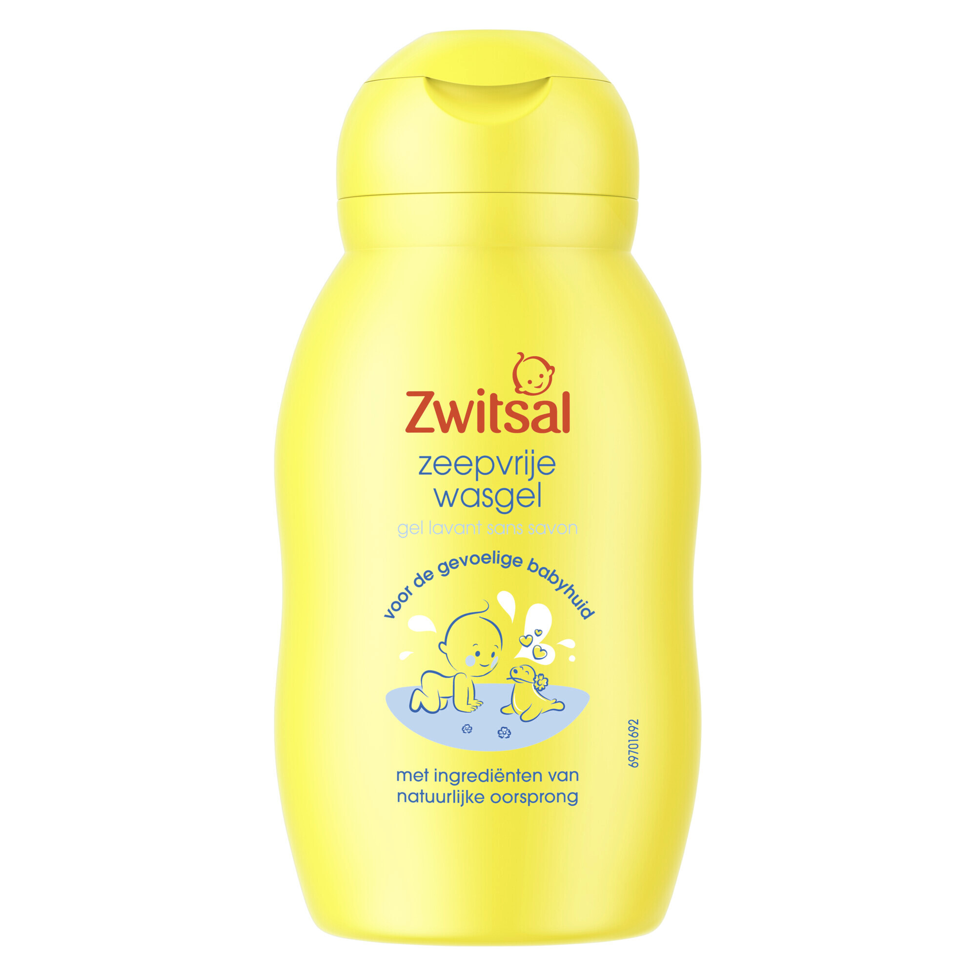 Zwitsal - Zeepvrije Wasgel - 75ml - Mini Reis Verpakking
