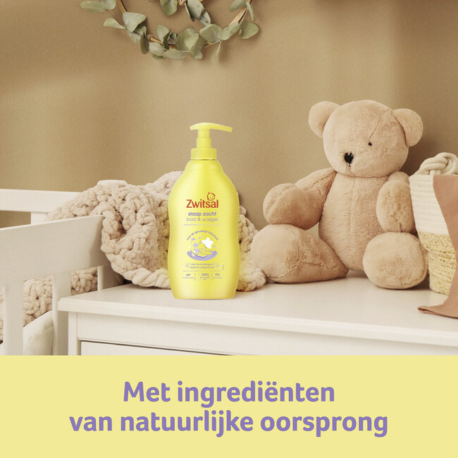 Zwitsal - Slaap Zacht - Bad & Wasgel - Lavendel - 400ml