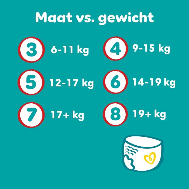 Pampers - Baby Dry Pants - Maat 4 - Mega Maandbox - 270 stuks - 9/15 KG