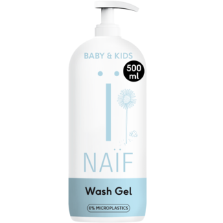 NAÏF Care B.V. Naïf Care - Cleansing Wasgel - 500 ml - Met Drukpomp