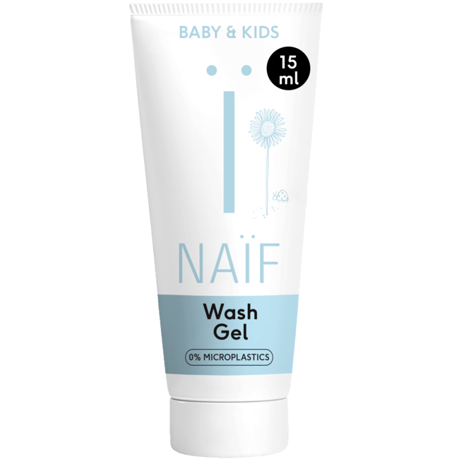 NAÏF Care B.V. Naïf Care mini - Cleansing Wasgel - 15ml - Reisverpakking