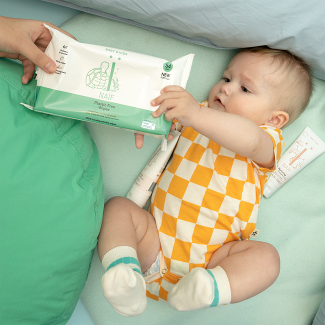 Naïf - Billendoekjes - 1 x 54 - 54 doekjes - Plastic vrije & Biologisch