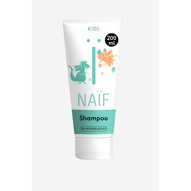 Naïf Care - Nourishing Shampoo - 200 ml - Met natuurlijke katoenzaad extract