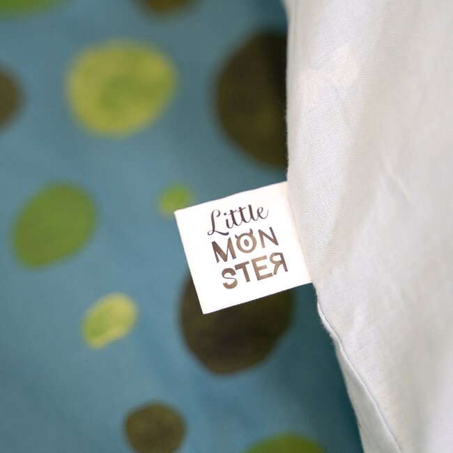 Little Monster - Kinder Dekbedovertrek - "I'm a Dino-Snore" - 140x200/220 cm + 60x70 cm