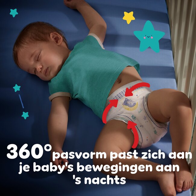 Pampers - Night Pants - Maat 4 - Big Pack - 60 stuks - 9/15 KG