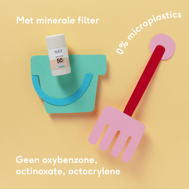 Naïf - Minerale Zonnebrandstick - SPF 50 - 36GR