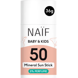 NAÏF Care B.V. Naïf - Minerale Zonnebrandstick - SPF 50 - 36GR