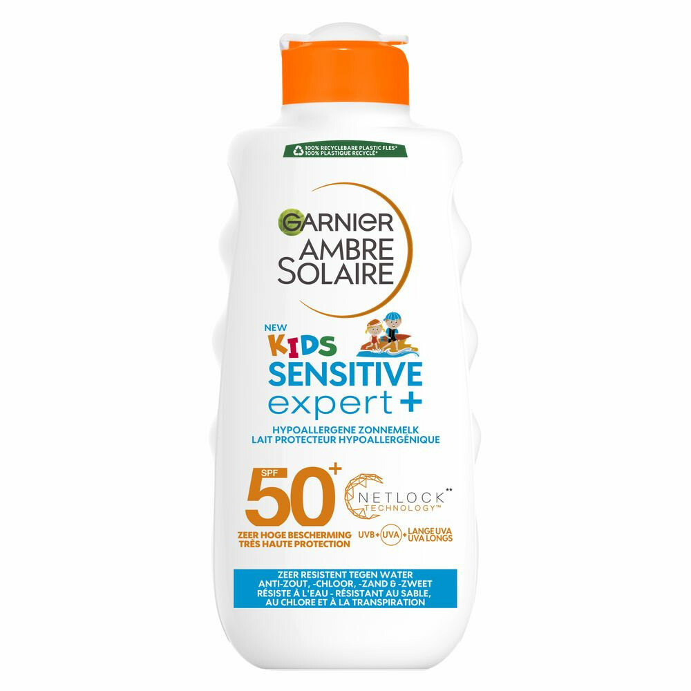 Garnier Ambre Solaire  Kids Zonnemelk - 200 ml - SPF50+