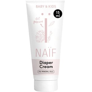 NAÏF Care B.V. Naif - Diaper Cream Mini - 0% Parfum - 15ml