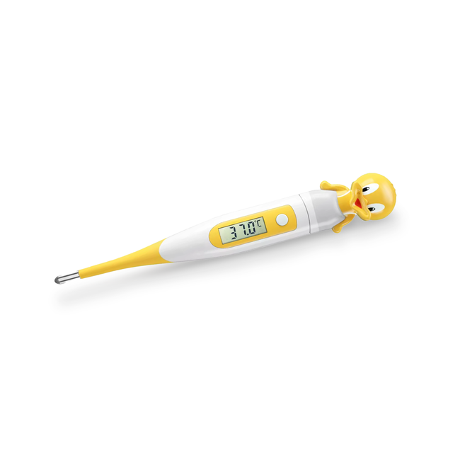 Babydrogist - Digitale Baby Thermometer - Eend - Flexibele Tip - Rectaal, Oksel & Oraal