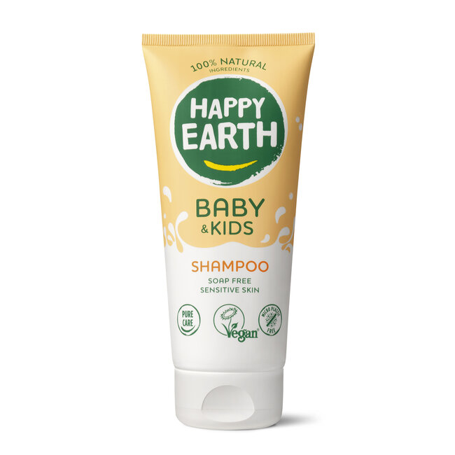 Happy Earth Happy Earth - Zeepvrije Shampoo - Baby & Kids - 200ML