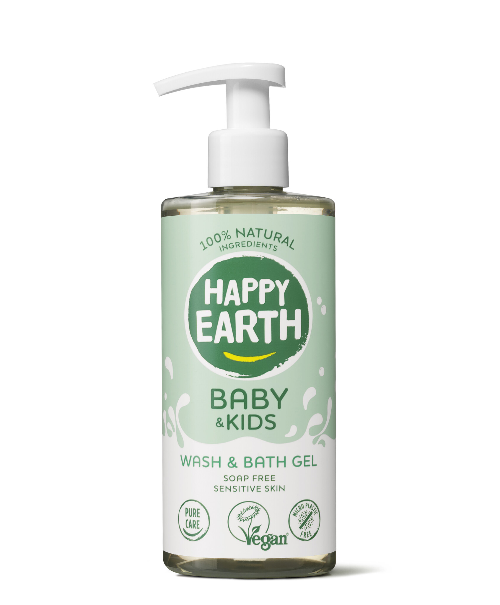 Happy Earth - Zeepvrije Was & Badgel - Baby & Kids - 300ML