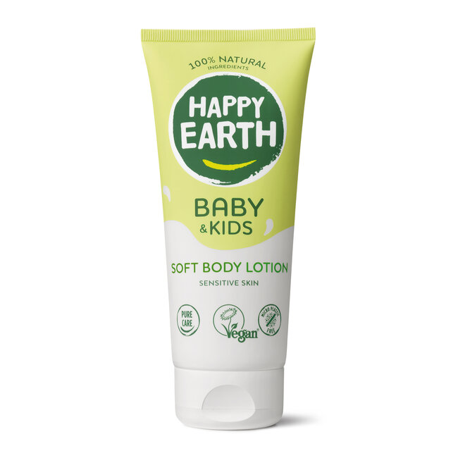 Happy Earth Happy Earth - Zachte Body Lotion - Baby & Kids - 200ML