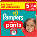 Pampers Pampers - Baby Dry Pants - Maat 5 - Big Pack - 54 stuks - 12/17KG