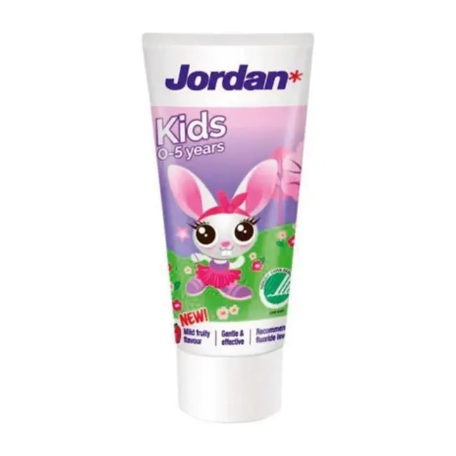 Jordan Kids - Tandpasta 0/5 jaar - Milde Fruitsmaak - 50ml