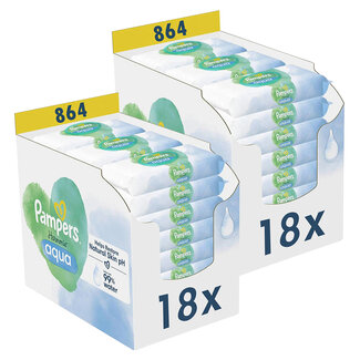 Pampers Pampers - Harmonie Aqua - Billendoekjes - 1728 doekjes - 36 x 48