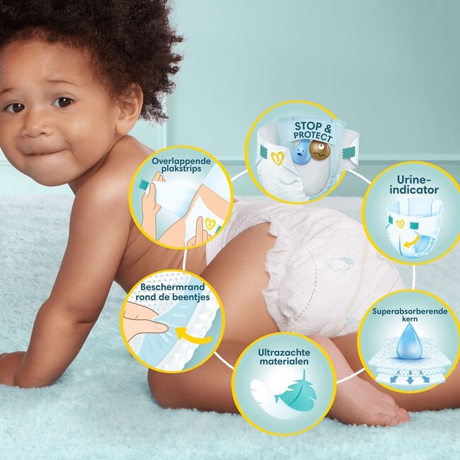 Pampers - Premium Protection - Maat 7 - Mega Pack - 84 luiers - 15+ KG