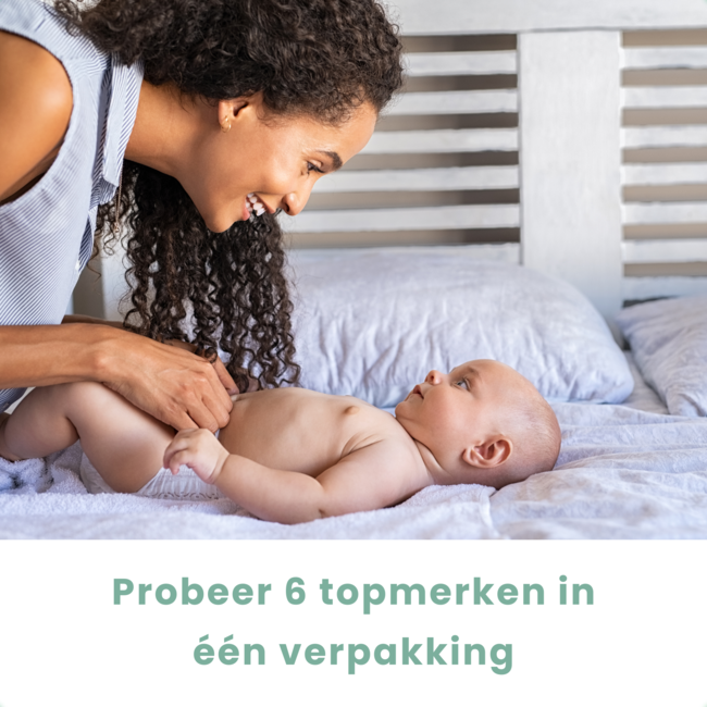 Babydrogist - Try-Out Verpakking Billendoekjes - Newborns - 6-pack - Vergelijk de Topmerken voor Gevoelige Huid