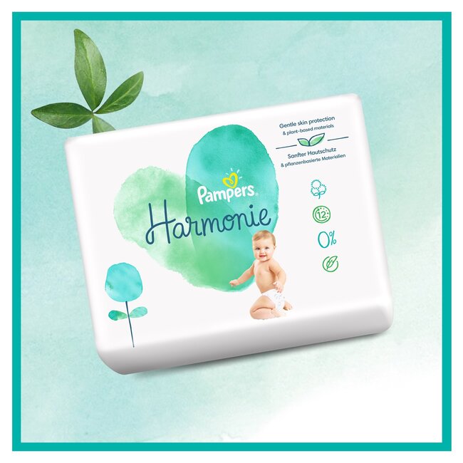 Pampers -  Harmonie - Maat 1 - Maandbox - 140 luiers - 2/5 KG ITALIAANS