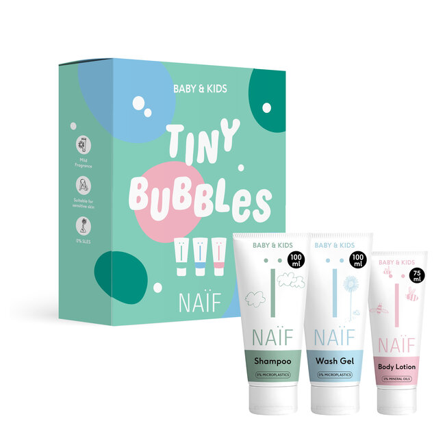 Naïf Naïf Care - Tiny Bubbles Essentials Set