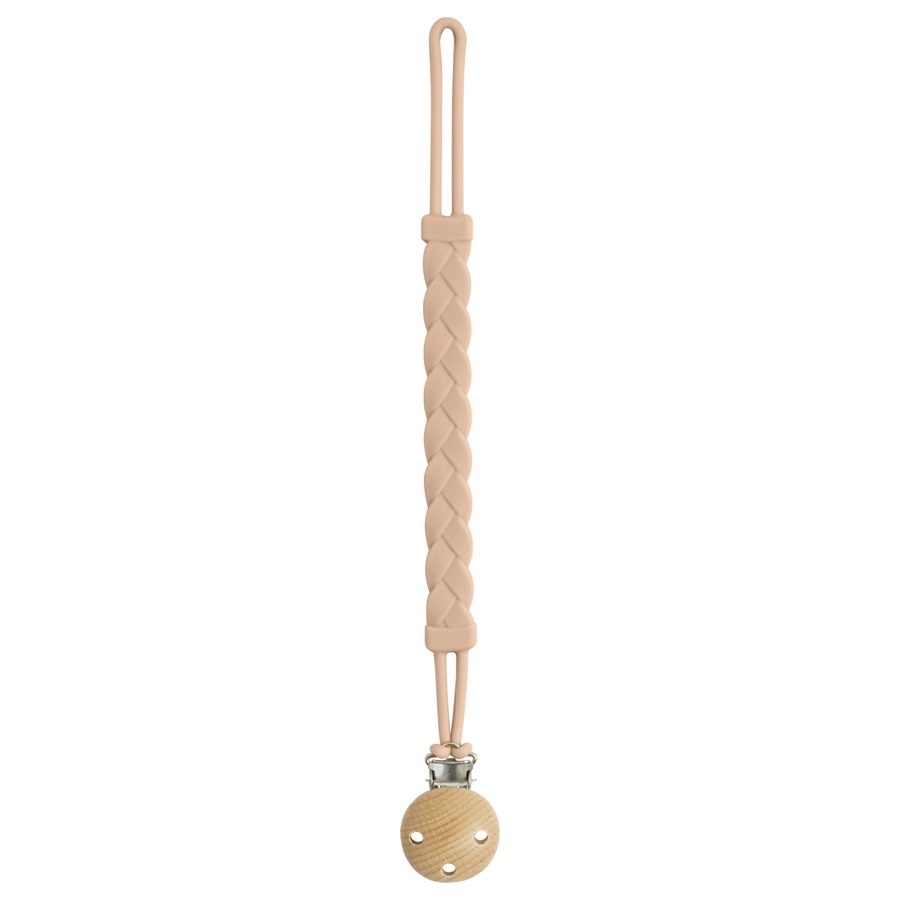 Dutsi  Speenkoord - Beige - Siliconen - Gevlochten - BPA-vrij & Duurzaam
