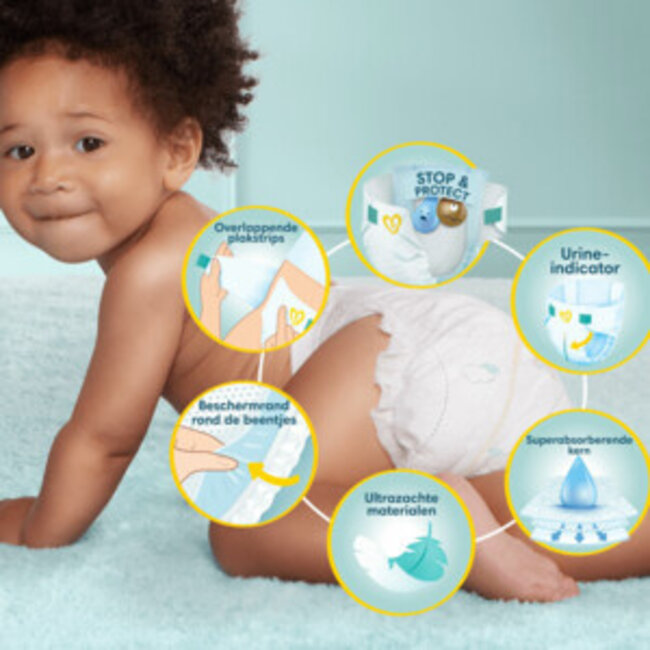 Pampers - Premium Protection - Maat 6 - Maandbox - 120 Stuks - 13-18 kg