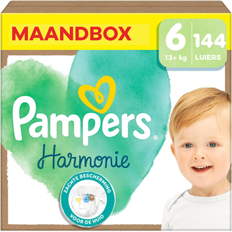 Pampers Pampers - Harmonie - Maat 6 - Maandbox - 144 Stuks - 13+ kg