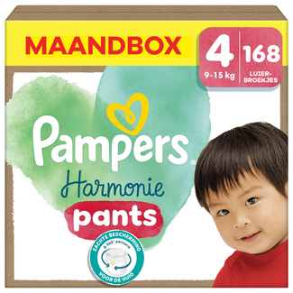 Pampers Pampers - Harmonie Pants - Maat 4 - Maandbox - 168 stuks - 9/15 KG