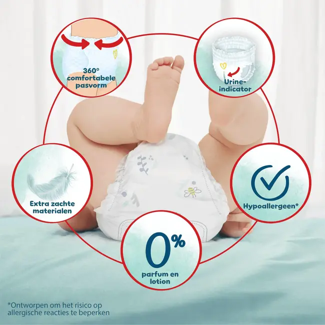 Pampers - Harmonie Pants - Maat 6 - Mega Maandbox - 264 stuks - 15+ KG