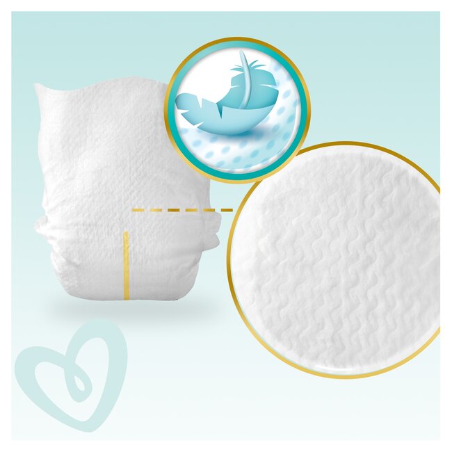 Pampers - Premium Protection - Maat 0 - Maandbox - 144 luiers  - Premature luiers