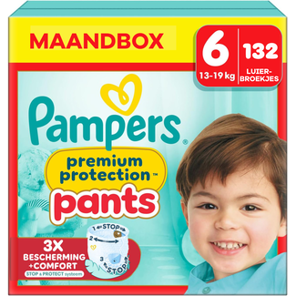 Pampers Pampers - Premium Protection Pants - Maat 6 - Maandbox - 132 stuks - 15+ KG