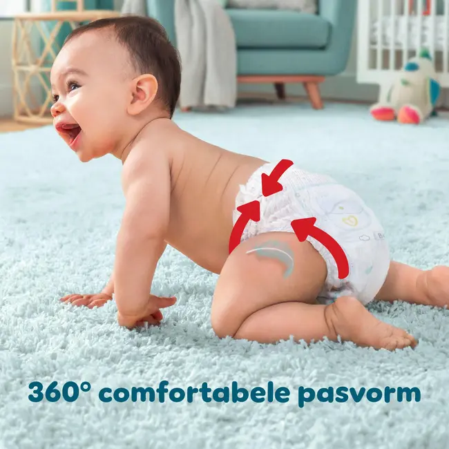 Pampers - Premium Protection Pants - Maat 7 - Maandbox - 123 stuks - 17+ KG