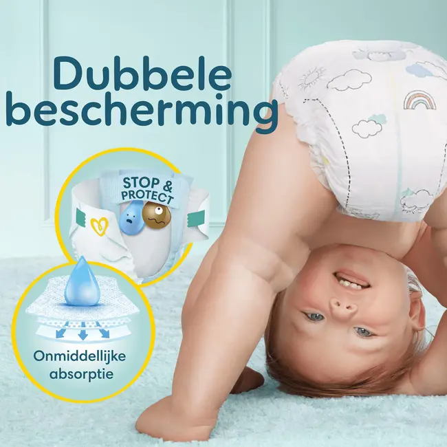 Pampers - Premium Protection - Maat 4 - Maandbox - 180 Stuks - 9-14 kg