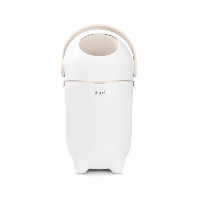 Dutsi Design Luieremmer – Geurloos & Universeel – Tot 20 Luiers – Incl. Zakken – Beige