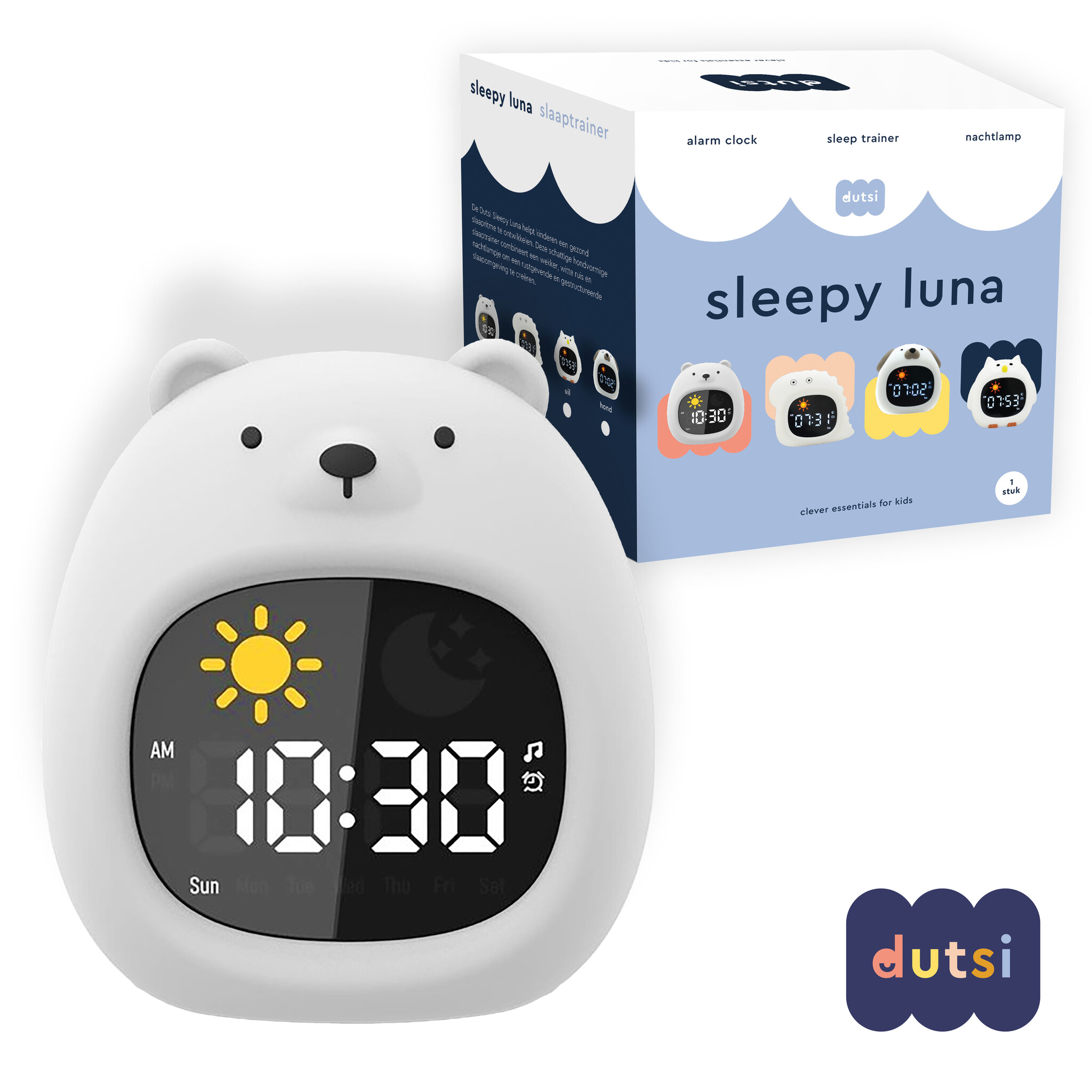 Dutsi - Slaaptrainer Kinderen - Sleepy Luna - Beer