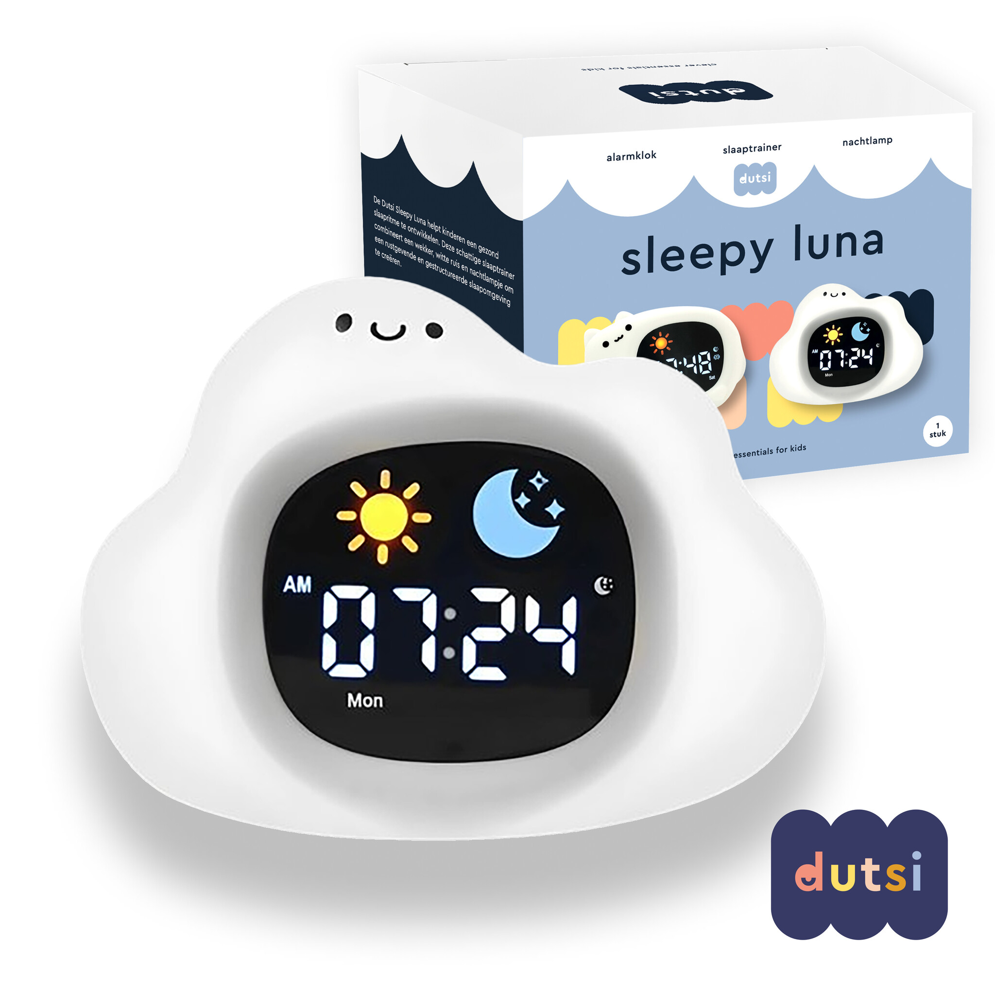 Dutsi - Slaaptrainer Kinderen - Sleepy Luna - Wolkje