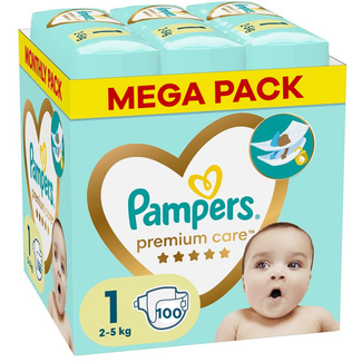 Pampers Pampers - Premium Protection - Maat 1 - Mega Pack - 100 luiers