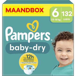 Pampers Pampers - Baby Dry - Maat 6 - Maandbox- 132 luiers - 13/18 KG