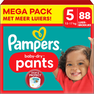 Pampers Pampers - Baby Dry Pants - Maat 5 - Mega Pack - 88 stuks - 12/17KG