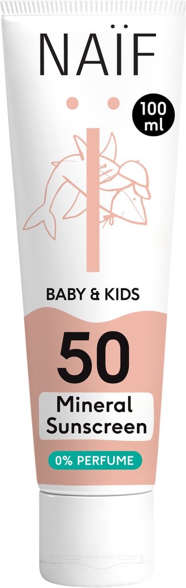 NAÏF Care B.V. Naïf - Baby &amp; Kind - Zonnebrandcrème – SPF 50 – 100ML