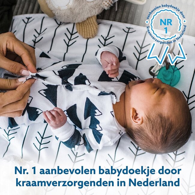 WaterWipes Billendoekjes - 99,9% water - 16 pack - Plastic vrij Babydoekjes