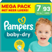 Pampers Pampers - Baby Dry - Maat 7 - Mega Pack - 93 stuks - 15+ KG