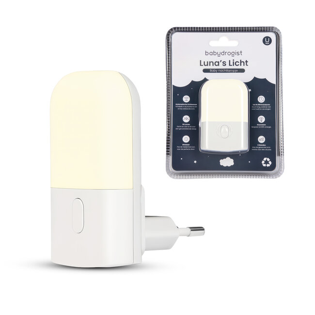 Dutsi Dutsi - Premium Nachtlampje - Lichtsensor – Extra lange levensduur – Dimbaar in 3 standen - Stopcontact