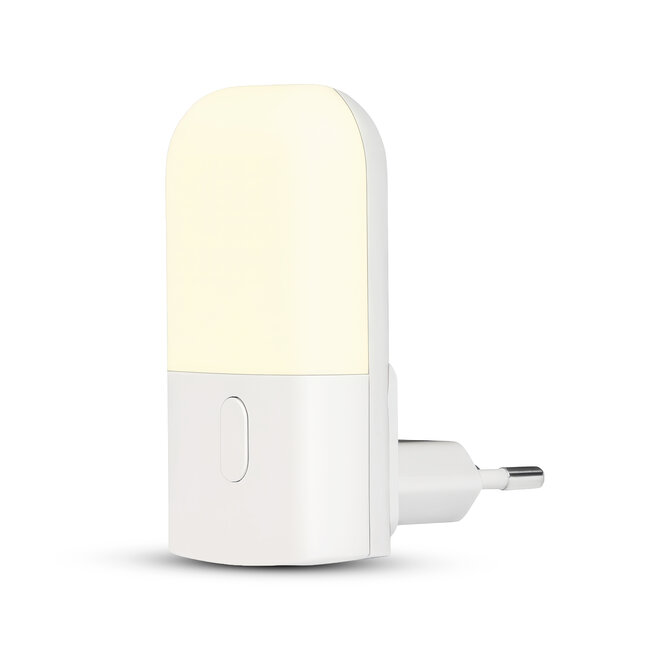 Dutsi - Premium Nachtlampje - Lichtsensor – Extra lange levensduur – Dimbaar in 3 standen - Stopcontact