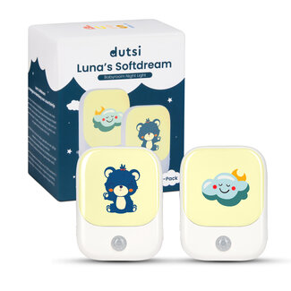 Dutsi Dutsi - Premium Nachtlampjes - Bewegingssensor – Voor kinderen en baby's - Stopcontact – 2-Pack