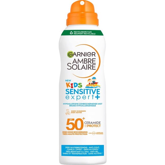 Garnier Ambre Solaire Garnier Ambre Solaire - Kids – Zonbeschermende Mist SPF 50+ – 150 ml